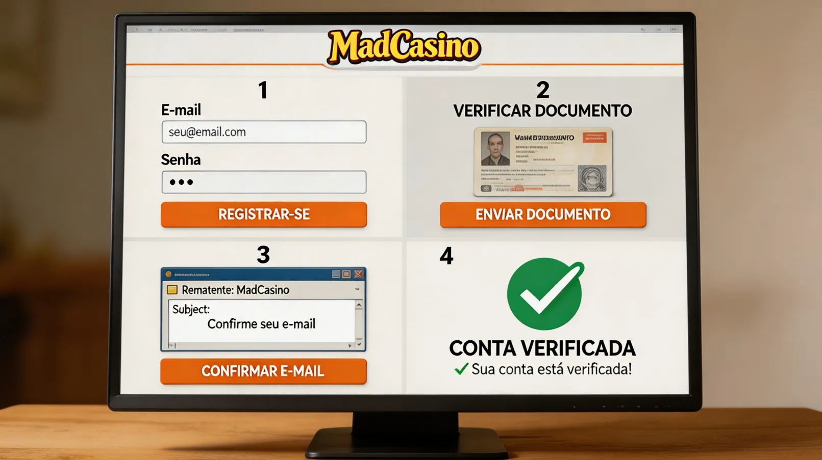 Como verificar sua conta no MadCasino: um guia passo a passo para novos jogadores